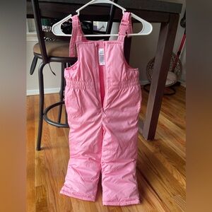 NEVER BEEN WORN Carters Girls Ski Bib pants Snowsuit